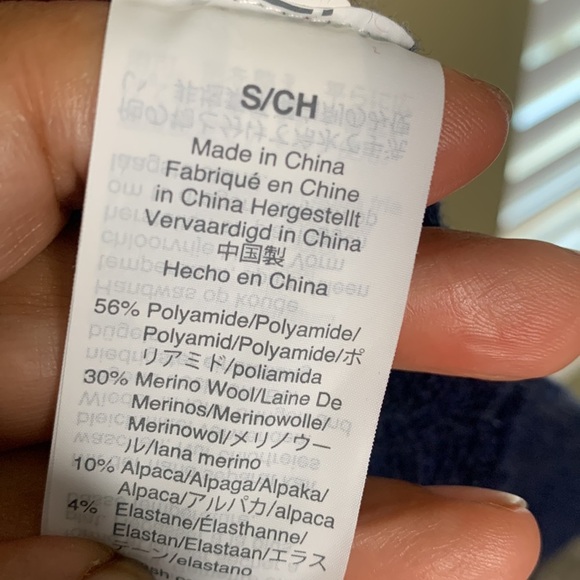 Madewell strips color block cardigan size small - Picture 10 of 10